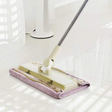 SSAYY Spray Mop Una Scopa Piatta Bagnata E Asciutta di Alta qualità con Spazzatrice 8% con Comoda Asta Telescopica   E Testina di Rotazione A 360 Gradi Facile da Installare