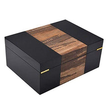 WY-YAN Legno di Cedro humidor in Legno Mellow Box Grande humidor capacità Cabinet idratante