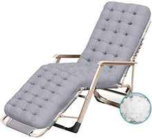 Lettini da sole reclinabili pieghevoli Sedie a sdraio Sedia da giardino reclinabile Sedie a gravità zero Lettino relax reclinabile Regolabile per patio Campeggio all'aperto Spiaggia, grigio Max.260kg