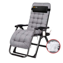 SHUAIIJUAN Sedia per il tempo libero domestico Reclinabile Lounge Chair pieghevole da giardino Outdoor Patio sedie a sdraio con Cup Holder for il campeggio, spiaggia, sdraio, all'aperto, Pool Side