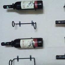 USMEI Portabottiglie per Vino da Parete - Portabottiglie per Vino Rosso, Portabottiglie per Vino da Appendere in Metallo Portabottiglie per Vino da Appendere in Metallo in Ferro per Riporre.