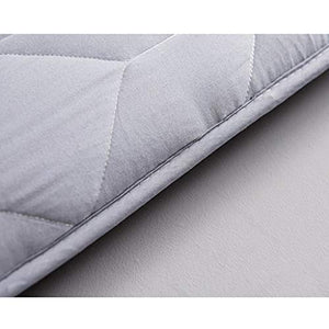 LJ Materasso in Cotone Tatami Four Seasons Letto Pieghevole Pieghevole Camera da Letto Materasso Dormitorio Letto Singolo (Colore : Gray, Dimensioni : 120cmX200cm)