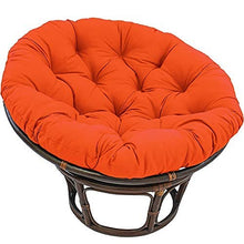 eewopjkj Cuscino Grande Rotondo per Sedia Cuscino per Sedia a Dondolo Addensato per Esterno Cuscino per Sedile a Cestino sospeso in Vimini Rattan Cuscino sostitutivo per Nido (Non Inclusa la Sedia)