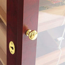 Cigar Box di stoccaggio High Grade Cigar Humidor Spagna Legno di Cedro Cigar Box Cigar Cabinet Tre Tier Cigar Cabinet Perfetto da Usare in Ufficio e Camera da Letto