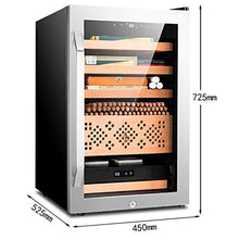Cigar Cabinet Intelligente Costante di Temperatura E umidità Cabinet Legno di Cedro Cigar Cabinet Nude Domestica Sigaro Elettronico Gabinetto Soggiorno Ufficio Cigar Cabinet 4 Piante 70L
