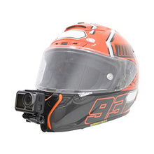 BESPORTBLE Supporto per Casco per Casco per Motociclo Fissaggio della Cinghia per Casco Supporto per Casco per Accessori per Videocamera Gopro Hero (Arancione)