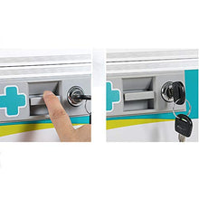 KKYY Armadietto per Medicina D'Emergenza per Contenitori di Medicina per L'Home Office, Dimensioni della Scatola del Pronto Soccorso Domestico: 30 Cm X 20 Cm X 19 Cm
