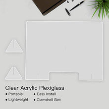WLHER Paravento in Perspex per starnuti in Acrilico, Schermo Protettivo Trasparente per scrivania, Utilizzato in Bar, scuole, luoghi di Lavoro, ristoranti, Negozi di Alimentari,60 * 60cm