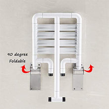 Sgabello da bagno Pieghevole doccia / vasca da bagno Sgabelli Parete doccia Sedile Sgabello rinforzo SUS 304 di piegatura dell'acciaio inossidabile for anziani / disabili Camere non-Slip doccia di sic