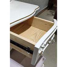 NQFL toletta Camera Europea Moderna Minimalista Trucco Cabinet Pearl White Makeup Table White-1.0m