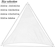 Vele parasole LQ Ombra Cloth Triangolo Canopy, Super Resistente, più Spesso, di Blocco la dannosa Luce, Sole Vela Ombra for Patio Yard pergolato Esterno Giardino, Tende da Sole Shelter