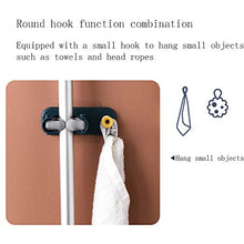 ZXCASDF Cremagliera Mop Panno Foro Mop Mop Gancio Fibbia Appeso Mop Artefatto Parete Mop Fermaglio Bagno Clip di Stoccaggio A Prova di umidità Impermeabile E,Giallo