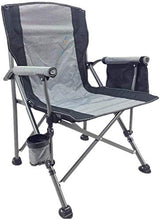 CASTOR Tavolo da Picnic all'aperto Sedie da Campeggio Imbottita Deluxe Pieghevoli con Supporto Tazza e Tasca Laterale per Esterno Picnic Travel Beach BBQ 1 BBQ Party Table