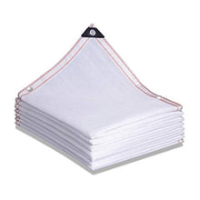Rete Ombreggiante da Giardino per Impieghi Gravosi,Tessuto Ombra per Esterni,Frangivista al 75%,Rete Tessuta,per Patio,Veranda,Pergola O Posto Auto Coperto,Bianco (6x6m)