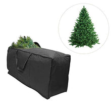 Earlyad Borsa per Cuscino per mobili con Cerniera e Maniglie in Tessuto Antipolvere Impermeabile per Natale all'aperto per l'archiviazione all'aperto e al Chiuso Aiuta a Mantenere in Ordine Charming