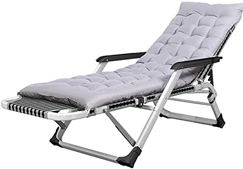 JFFFFWI Sedia Pieghevole Lettini Prendisole Lettini Extra Larghi per Esterni Poltrone reclinabili con Cuscini, Sedia Pieghevole reclinabile da Giardino, Sedie a Sdraio Pieghevoli Lettino