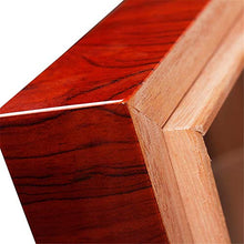 ODDINER Cigar Box di stoccaggio Legno Cigar Box Personalizzata Cedar Verticali di Legno Visibile portasigarette Cigar Box Idratante Tre Strato Trasparente Cigar Humidor