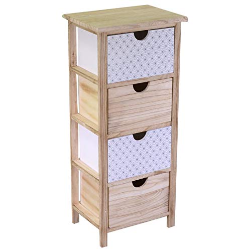 Vacchetti Belgrado Mobiletto, Legno, Naturale, Grande