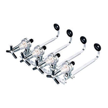 Newin Star 4-Bottiglia del liquore Dispenser, Parete liquore distributore di Bevande Wine Rack Cocktail Holder Dispenser Vino