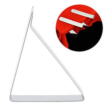 Oumefar Clip per tovaglia in Acciaio Inossidabile Morsetti per tovaglia ad Angolo Curvo Design Triangolare per Picnic