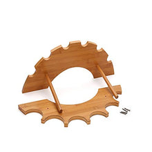 GAGP Portavini 6 della cremagliera della Bottiglia di Vino del Supporto della cremagliera di immagazzinaggio Vino Bagagli Compact Design Made per Qualsiasi bancone o Cantina