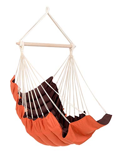 Amazonas Hammock California Poltrona Sospesa Terracotta, Marrone, 70x110x170 cm
