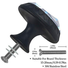 Wetia Dinosauro Blu per la Cucina di casa Armadio Armadio Armadio Nero 3,5 x 2,8 cm