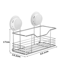 &ripiano di stoccaggio Rack di stoccaggio, ventosa Mensola del bagno Unità di scaffalature for scaffali di finitura ad angolo in acciaio inossidabile a parete senza perforazione Scaffale di finitura
