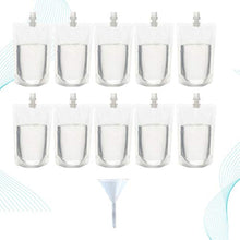 YARNOW 30Pcs Flaconi Liquore Bevande Sacchetto Viaggio Alcol Succo di Viaggio Sacchetti di Plastica per Liquori per Sneak Drink con Imbuto - 200Ml