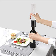 Rockyin Wine Opener Elettrico Ricaricabile Automatico Cavatappi apribottiglie con Un Foglio Bianco Cutter