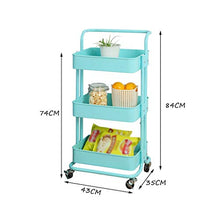 &ripiano di stoccaggio Scaffalature Home Cucina Rimovibile con Ruota Vegetable Rack Living Room Storage Shelf Scaffale di Finitura