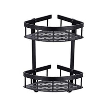 &ripiano di stoccaggio Bagno Scaffale, Triangolo parete portasciugamani Scaffale storage rack a 2 strati Scaffale di finitura