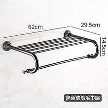 L-YINGZON Asciugamano Rack, A Parete Rail Bagno cremagliera Bagno cremagliera Rack Appendiabiti Bagno Muro cremagliera Appeso Bagno di Rame mensola Doccia cremagliera Portasciugamani Accessori Bagno