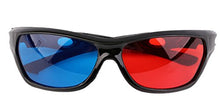 SaySure - 3D Plastic Glasses Black Frame Red Blue 3D Visoin