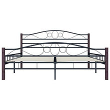SKM Giroletto Nero in Metallo 160x200 cm (22.59kg)