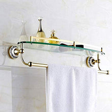 GDFEH Scaffale in Vetro Acciaio Inox Acciaio Inossidabile Specchio Anteriore Cornice Anteriore in Vetro Posaggio in Vetro Scaffale da Bagno Scaffale da Bagno Bagno Bagno Bagno