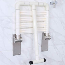 MGMDIAN Sgabello Pieghevole di Sicurezza per Bagno Anziani con Sedia Pieghevole per Il Bagno con Gambe Accessori da Bagno