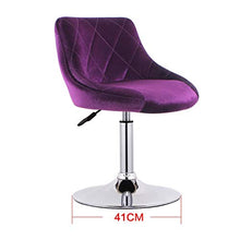 LF- Sgabello da Bar Sedia da Bar Sedia da Bar Sgabello Alto Sgabello da Bar Multicolore Bianco semplicità (Color : Purple)