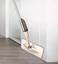 WAMSY Mop Mop Spray per Pavimenti in Legno Mop Mop con Tampone Lavabile in Microfibra Detergente Rapido con Acqua Ricaricabile