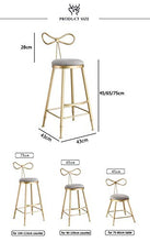 XHCP Mobili da Soggiorno Sgabelli Sgabelli da Bar Moderni Grigi Sedia da Pranzo con Schienale ad Arco e Sedile in Velluto, Sgabelli da Bar per Cucina Colazione Pub Lounge Chair Poggiapi
