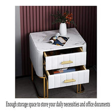 GXT WGZ- Comodino Camera Locker, Camera da Letto Comodino, Soggiorno Locker, Living Room Divano Fianco del Mobile (Color : White-b)