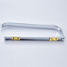 ZLININ Y-Longhair cremagliera Mensole for Bagno Scaffale Rack Appendiabiti Bagno Ciondolo Hardware cromatura Argento Brillante Semplice Bagno di Rame Anello/Bar Mensole Bagno