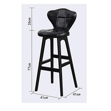 Robusto Bar Stool Bar Stool Moda Creativa Bar Chair Casa Schienale Alto Seggiovia Bar Stool Rotante ad Alta Sgabello Sgabello Colazione Ristorante Ascensore Sgabello Durevole (Color : D)