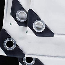 Vele parasole LQ Spessa Lama Bianca Raschiando Panno Esterno Protezione Solare Panno Impermeabile Tela impermeabilizzata Tarpaulin Isolamento Oxford Tela Parasole Parasole (Size : 3 * 5m)