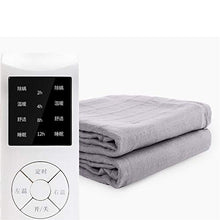 FACAI Tappetino Riscaldato per Scaldamuscoli al Ginocchio Coperte Elettriche Ad Alta Temperatura Coperta Elettrica Riscaldata Tappetino per Materasso da Letto,Grey-180X150CM