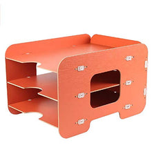 Schedario Classificatore Verticale Cartella del Desktop, Portariviste in Legno Scaffale per Cancelleria A più Piani, Forniture per Ufficio O Articoli per La Casa (Size : #20)