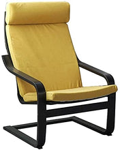 Sedia ergonomica reclinabile, per giardino, patio, patio, patio, patio, pausa pranzo, sedia a sdraio, sedia per rilassarsi (colore: K Dimensioni: telaio colore del tronco), telaio scuro