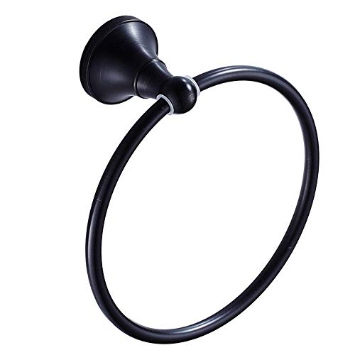 QuRRong Porta Asciugamani Vintage Antico Anello Asciugamano Intorno Ai Servizi Igienici Cucina Portasciugamani Portasciugamani Accessori da Bagno A Parete per Accessori da Bagno o da Cucina