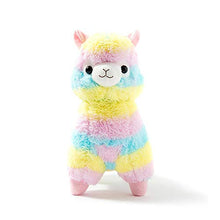 Umbranded Plush Toy Pillow 35-50cm Carino Rainbow Alpaca Sheep Doll Animali Imbottiti Regalo di Natale per Bambini