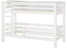 Erst-Holz Chic Letto a Castello 90x200 per Bambini in Pino Bianco divisibile con doghe rigide 60.10-09W